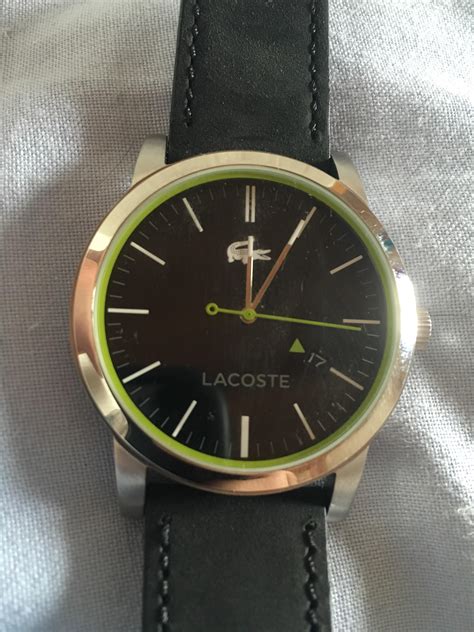 how to spot fake lacoste watch|watchuseek watch lacoste.